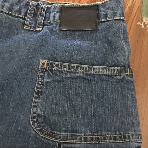 Vintage Lacoste 1990’s Jean Denim Mini Skirt  44 TRENDING VINTAGE LACOSTE DENIM - Picture 3 of 11